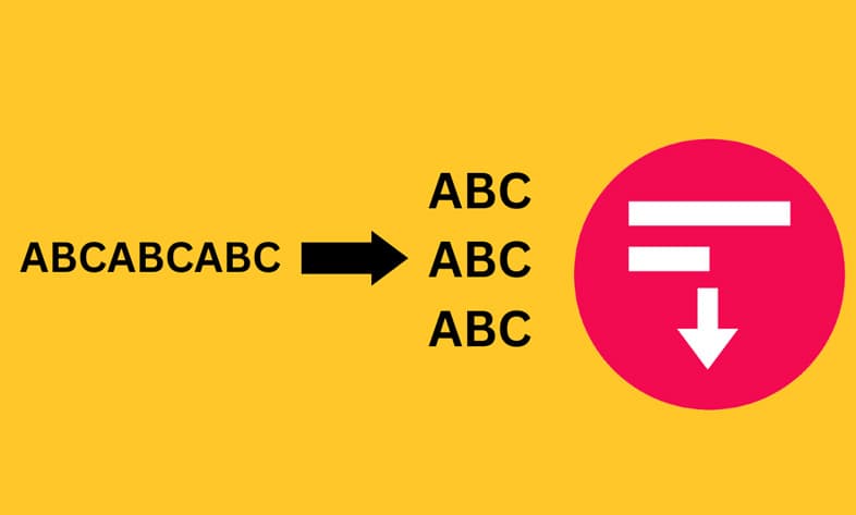 Add line breaks online tools
