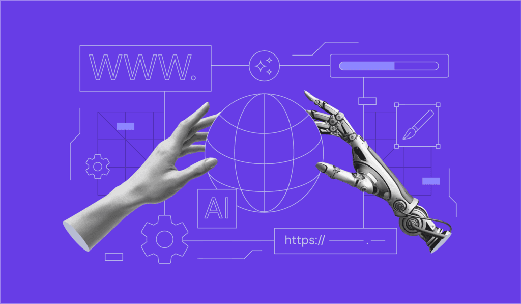 How can a website link appear in AI suggestions?